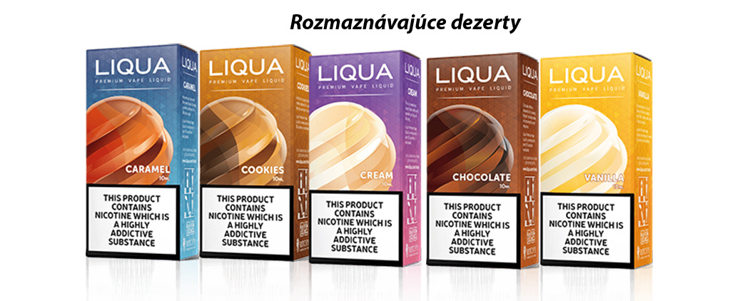 liqua zmyselné dezerty - sladké chute